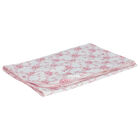 Baby Girls White & Pink Floral & Butterflies Blanket, 1, hi-res